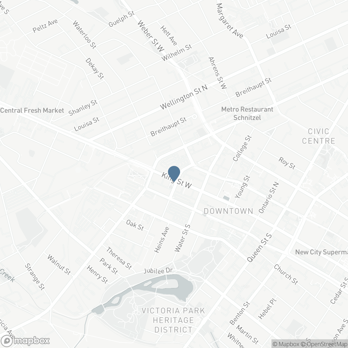 405 - 404 KING STREET W, Kitchener, Ontario N2G 2L5